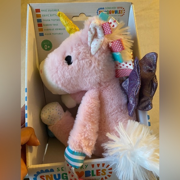 snuggable Toys Nwt Unicorn Baby Toy Poshmark